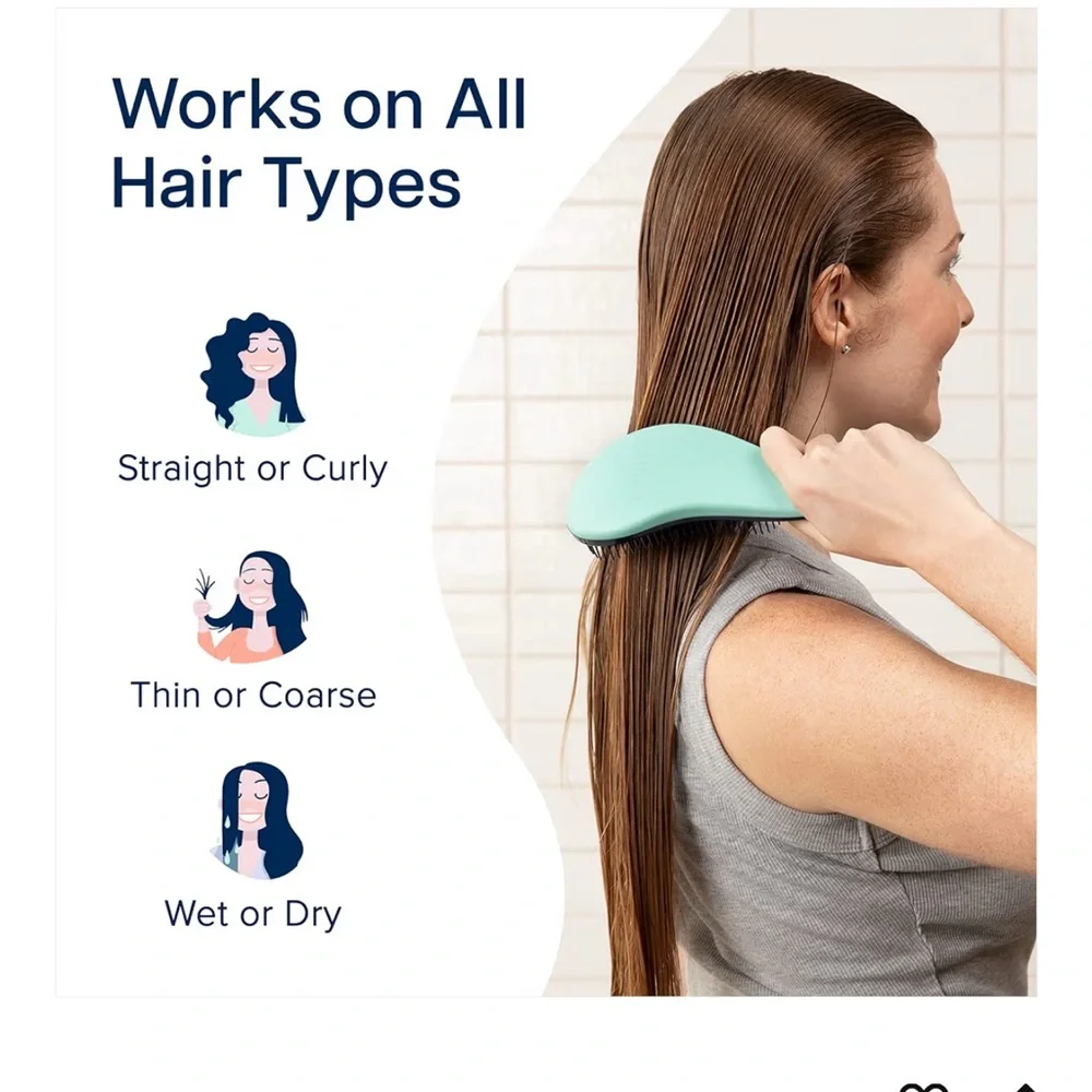 🆕 Crave Naturals Glide Thru Detangling Brush